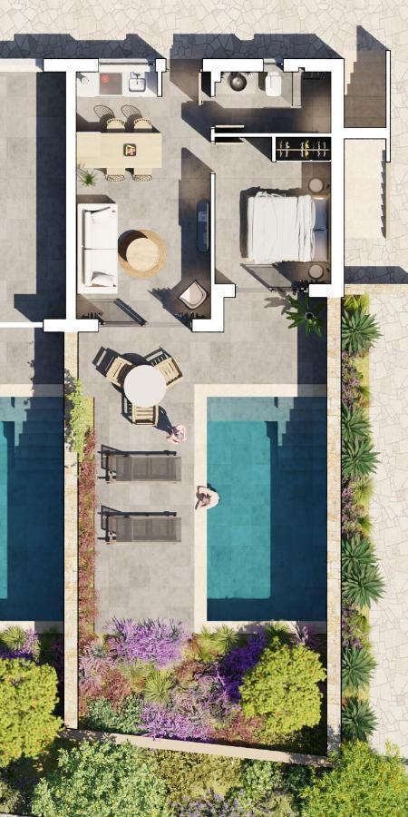 Pnoes Luxury Suites Paliouri Luaran gambar