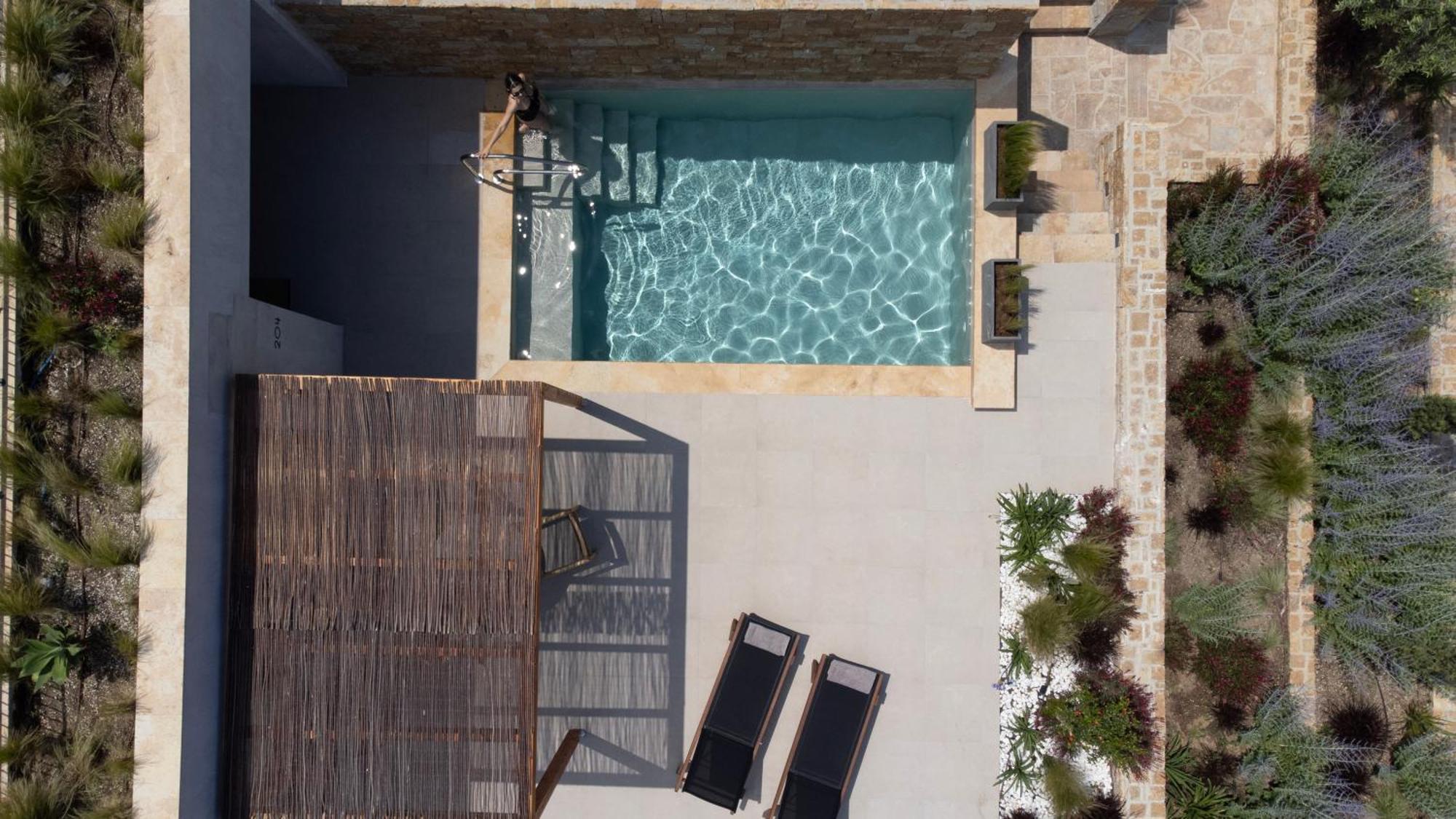 Pnoes Luxury Suites Paliouri Luaran gambar