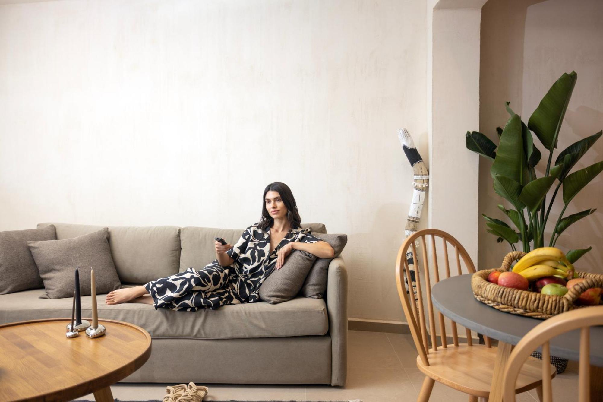Pnoes Luxury Suites Paliouri Luaran gambar