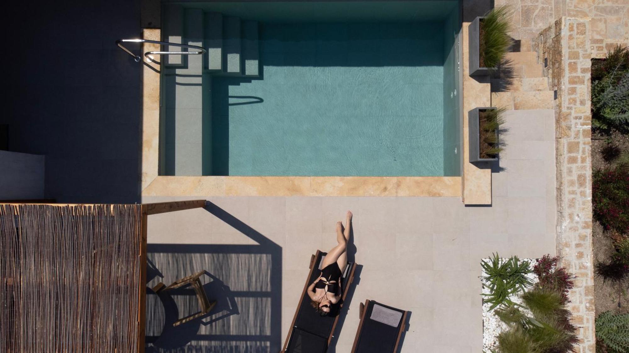 Pnoes Luxury Suites Paliouri Luaran gambar